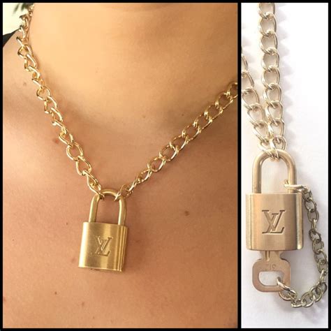 lv lovk|lv lock necklace.